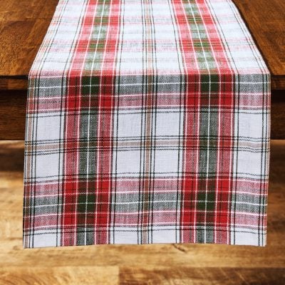 Fraser Plaid Table Runner - 54"