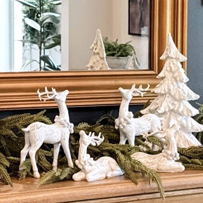 Starlight Stags, Set of 4 Deer