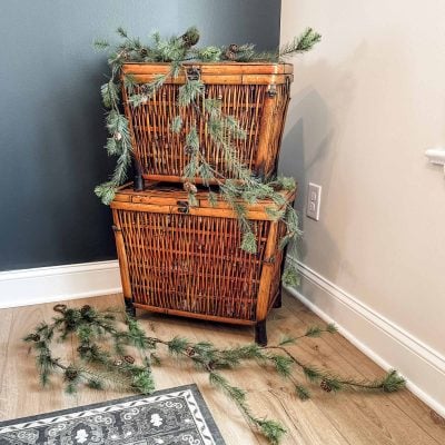 Classic Pine Garland , Set/2