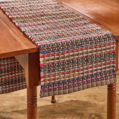 Soho Black Table Runner - 72"