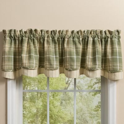 Blossom Grove Lined Layered Valance