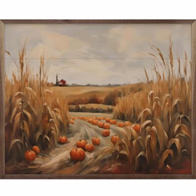 Pumpkins Path Wooden Sign