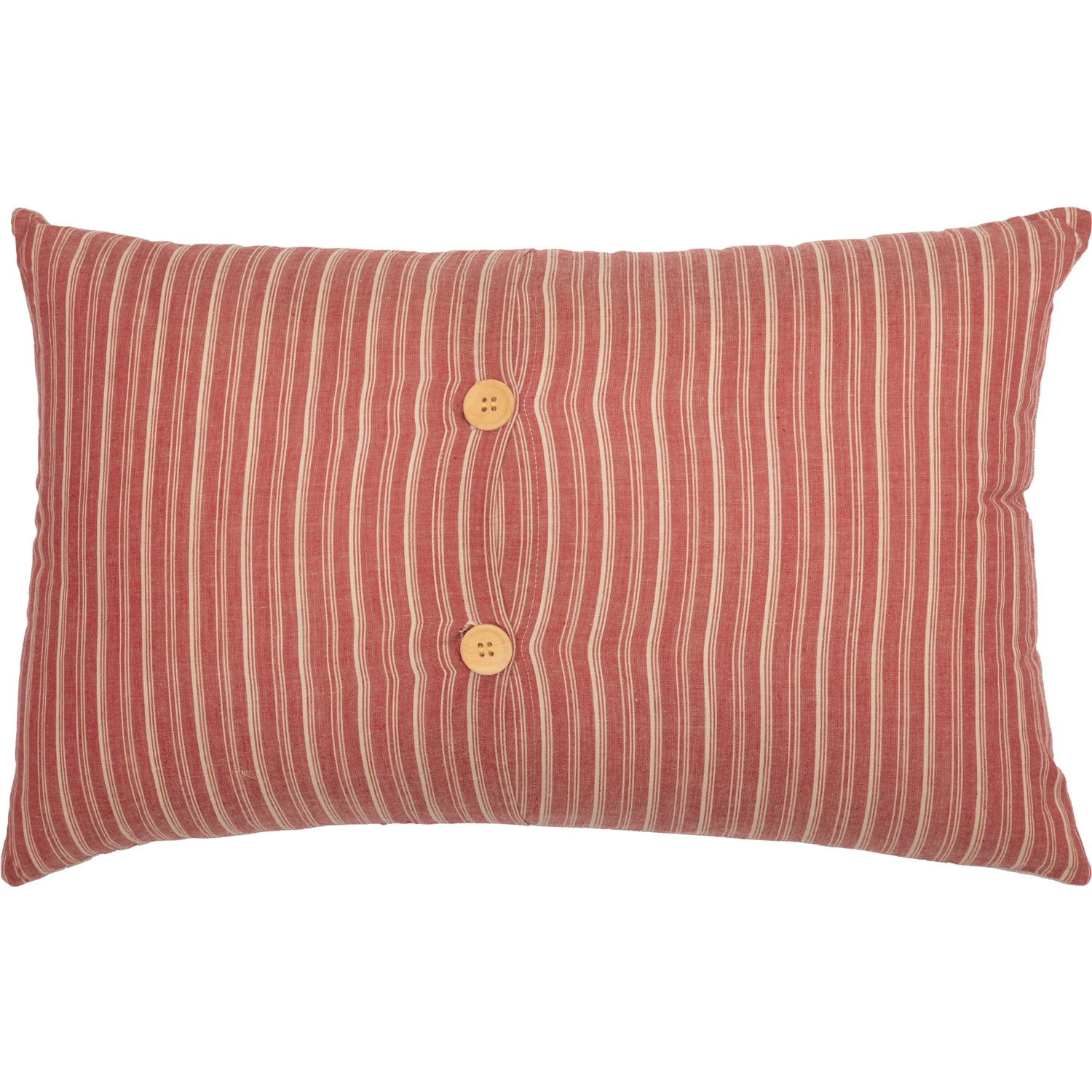 Sawyer Mill Red Farmhouse Filled Pillow - 14" x 22" - Image 4