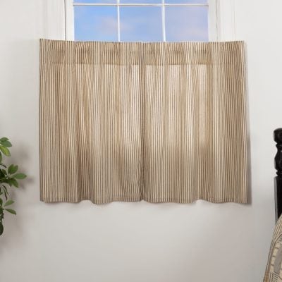 Sawyer Mill Charcoal Ticking Tiers - Set/2