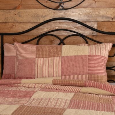 Sawyer Mill Red Quilted Shams