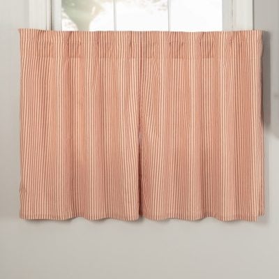 Sawyer Mill Red Ticking Stripe Tiers - Set/2