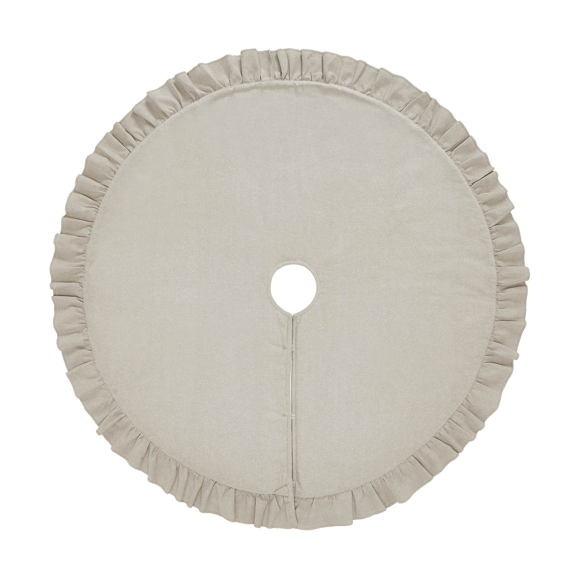 Sawyer Mill Red Ticking Stripe Tree Skirt - 36" - Image 5