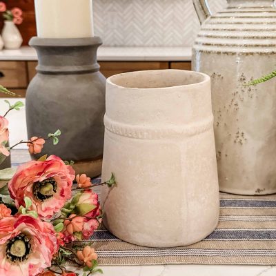 Cottage Hearth Recycled Paper Vase
