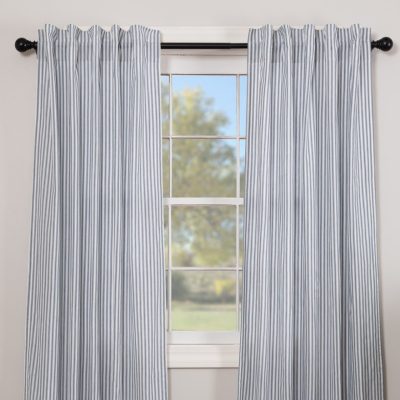 Sawyer Mill Blue Ticking Stripe Panels - Set/2