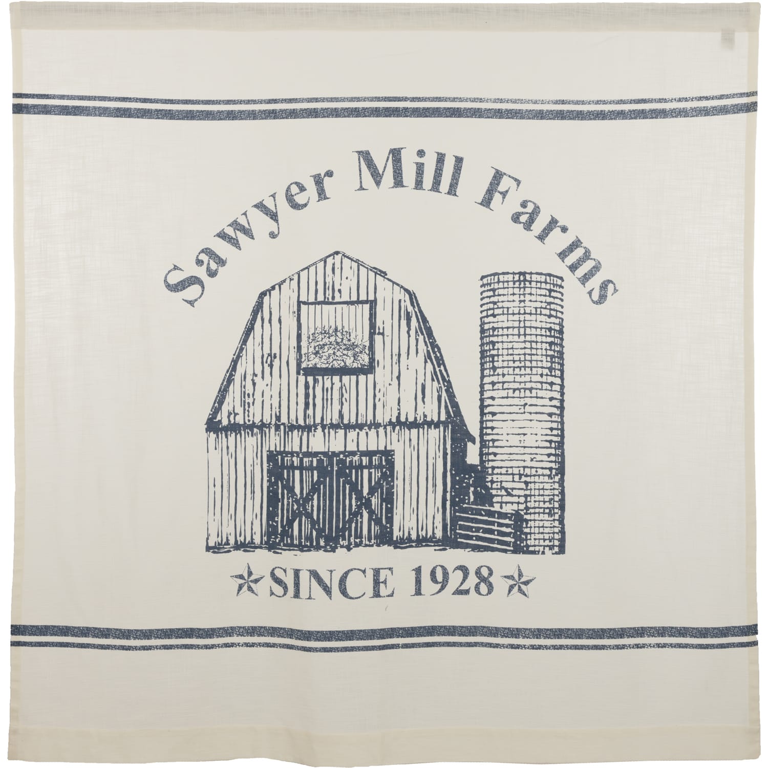 Sawyer Mill Blue Windmill Shower Curtain - Image 7