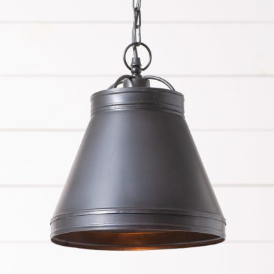 Black Rustic Pendant Light
