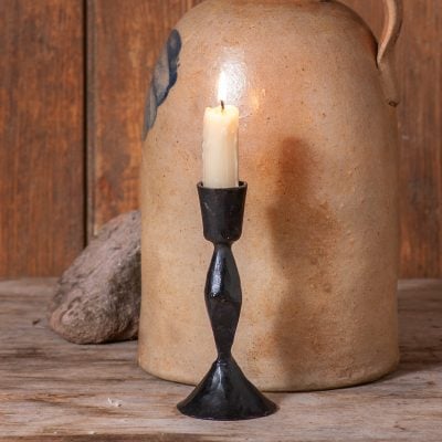 Plymouth Cast Iron Taper Candle Holders - Set of 4
