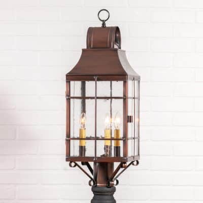 Stenton Post Light - Brass or Copper