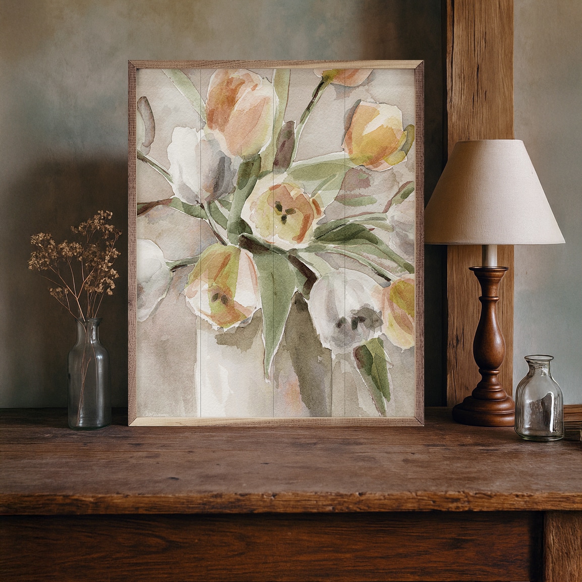 Tomorrow's Tulip Wooden Sign - Image 4