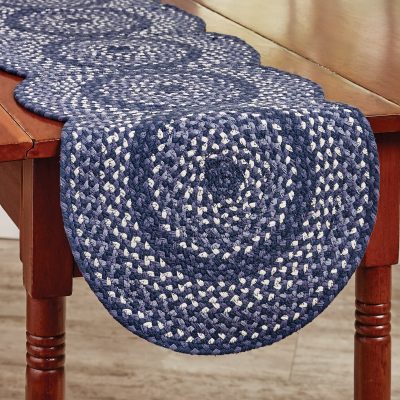 Bluestone Braided Table Runners