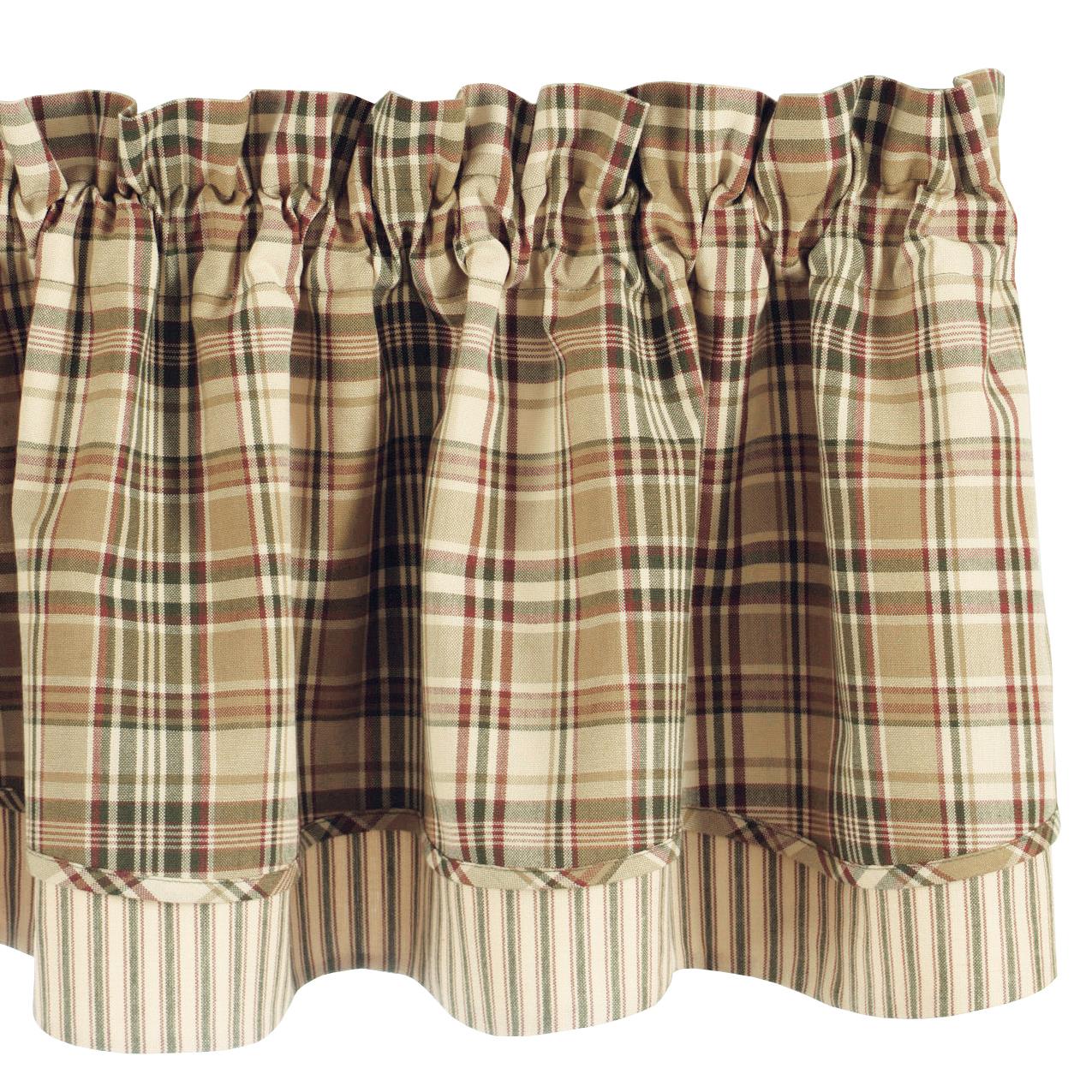 Thyme Lined Layered Valance - Image 3