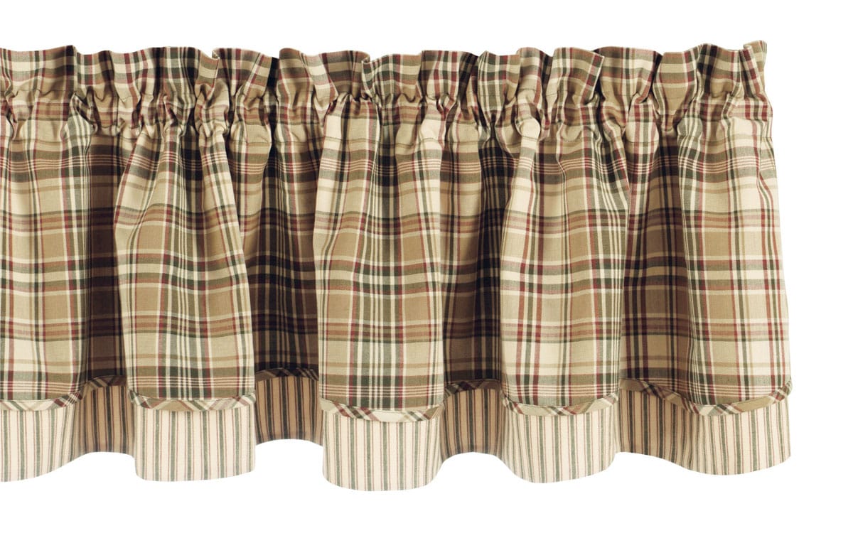 Thyme Lined Layered Valance - Image 4