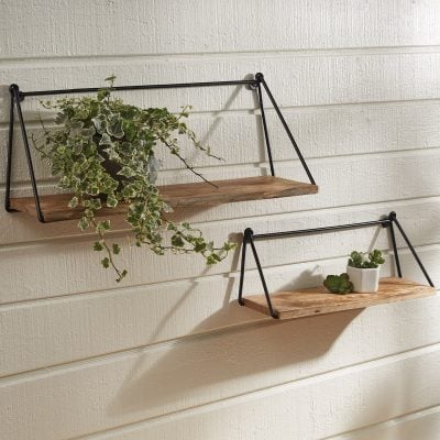 Bar & Loop Shelves, Set/2